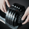 2. Ativafit DT1166 Adjustable Dumbbell Set (6)