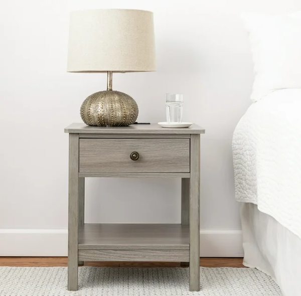 DecorTech Traditional Rectangular End Table
