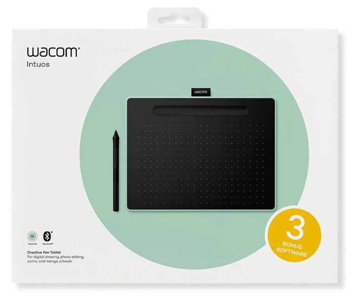 Wacom Intuos Medium Bluetooth Pistachio
