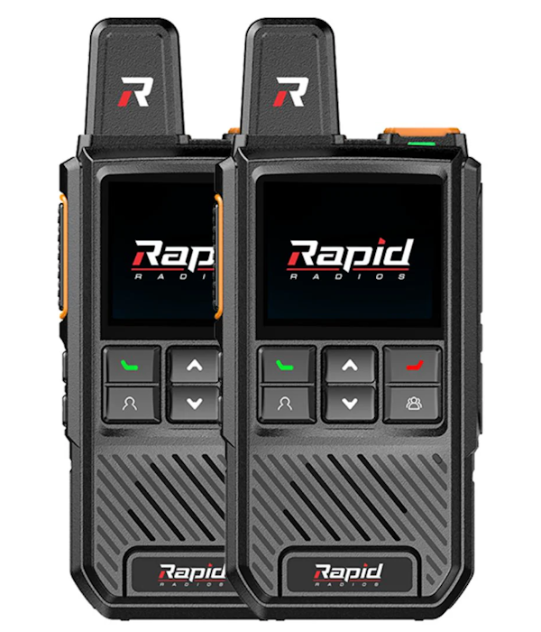 Rapid Radios Nationwide PTT Walkie-Talkie