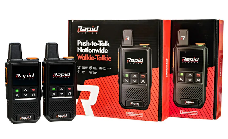 Rapid Radios Nationwide PTT Walkie-Talkie
