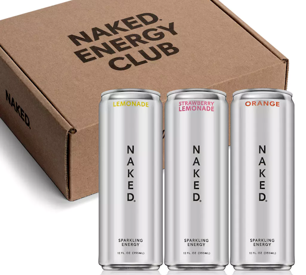 2. Naked Nutrition Sparkling Energy 6
